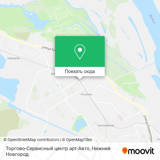 Карта Торгово-Сервисный центр арт-Авто