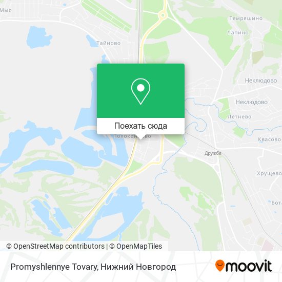 Карта Promyshlennye Tovary