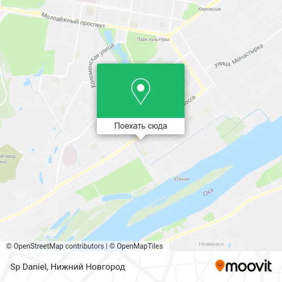 Карта Sp Daniel