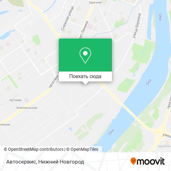 Карта Автосервис