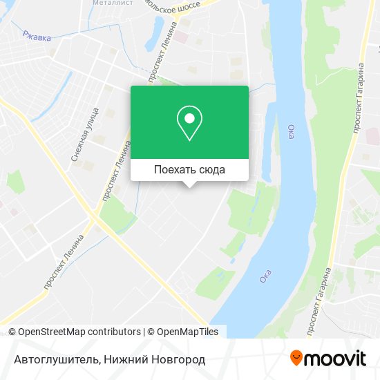 Карта Автоглушитель