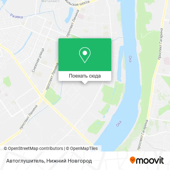 Карта Автоглушитель