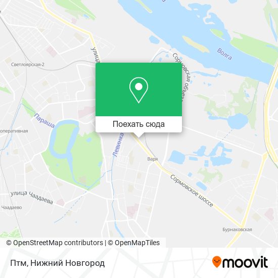 Карта Птм