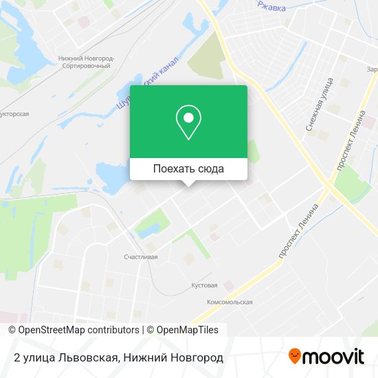 Карта 2 улица Львовская