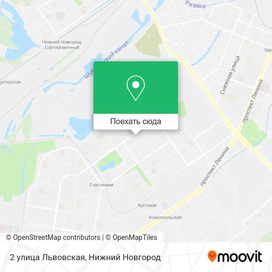 Карта 2 улица Львовская