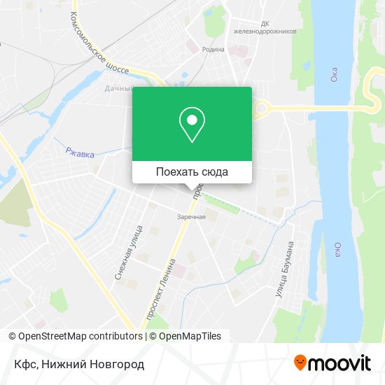 Карта Кфс