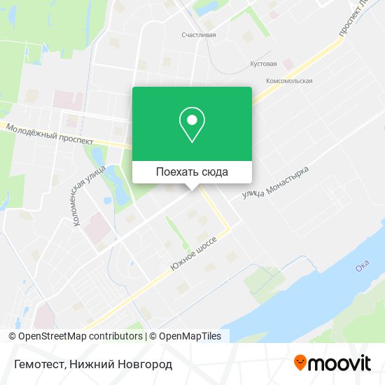 Карта Гемотест