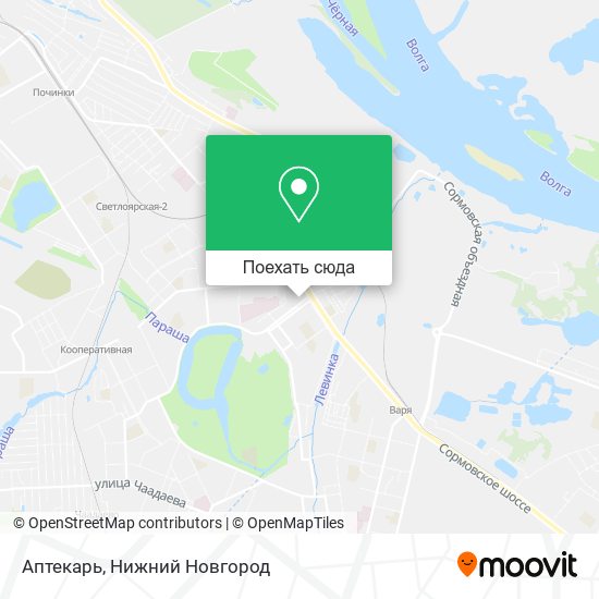 Карта Аптекарь
