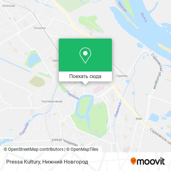 Карта Pressa Kultury
