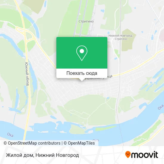 Карта Жилой дом