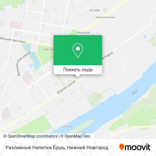 Карта Разливные Напитки Ёршь