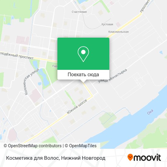 Карта Косметика для Волос