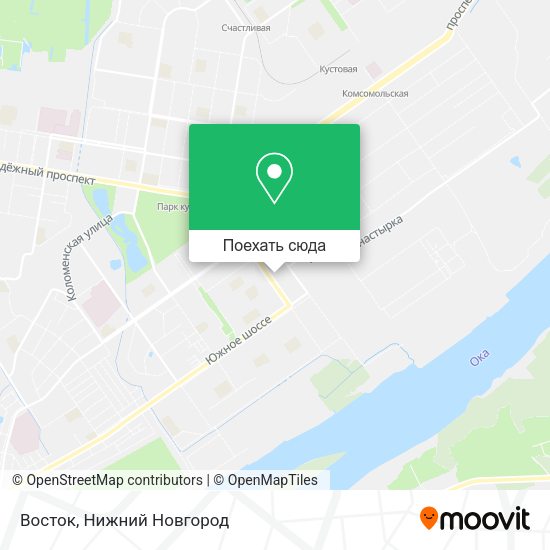Карта Восток