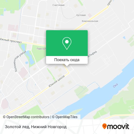 Карта Золотой лед