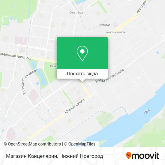 Карта Магазин Канцелярии