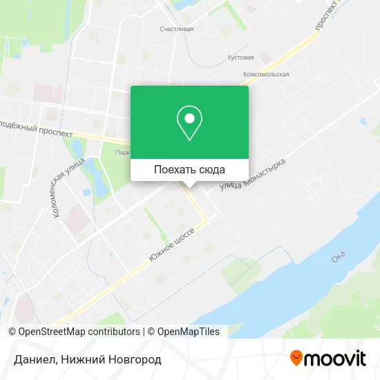Карта Даниел