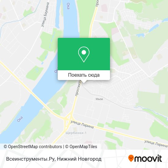 Карта Всеинструменты.Ру