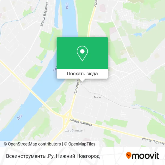 Карта Всеинструменты.Ру