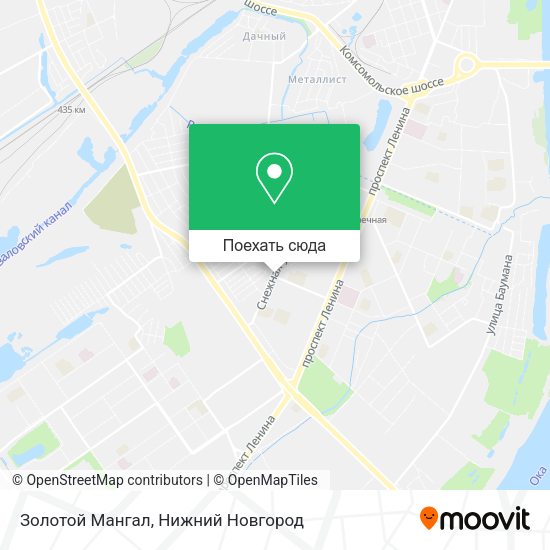 Карта Золотой Мангал