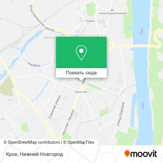 Карта Крок