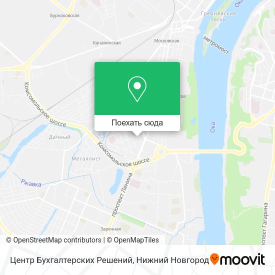 Карта Центр Бухгалтерских Решений