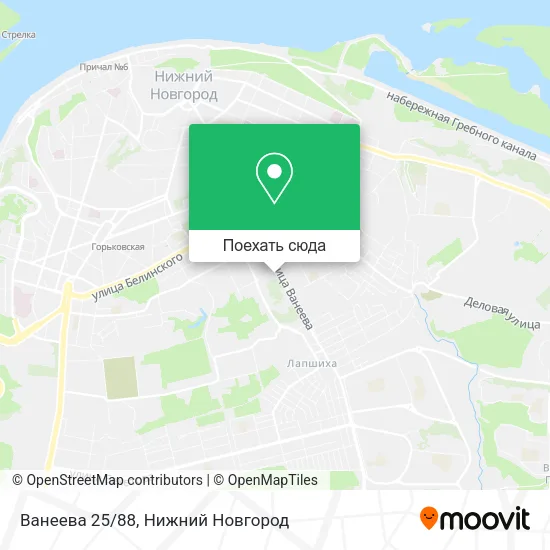 Карта Ванеева 25/88