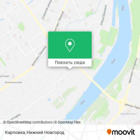 Карта Карповка