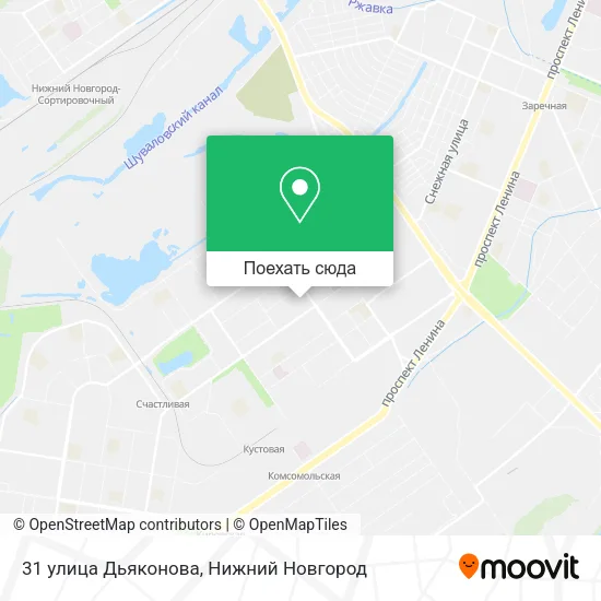 Карта 31 улица Дьяконова