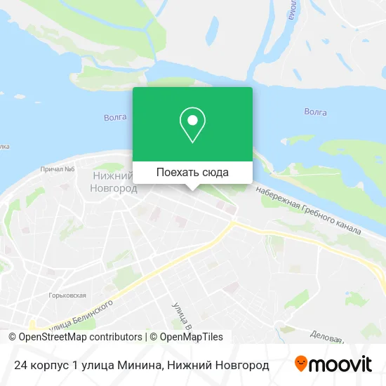 Карта 24 корпус 1 улица Минина