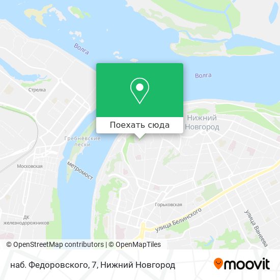 Карта наб. Федоровского, 7