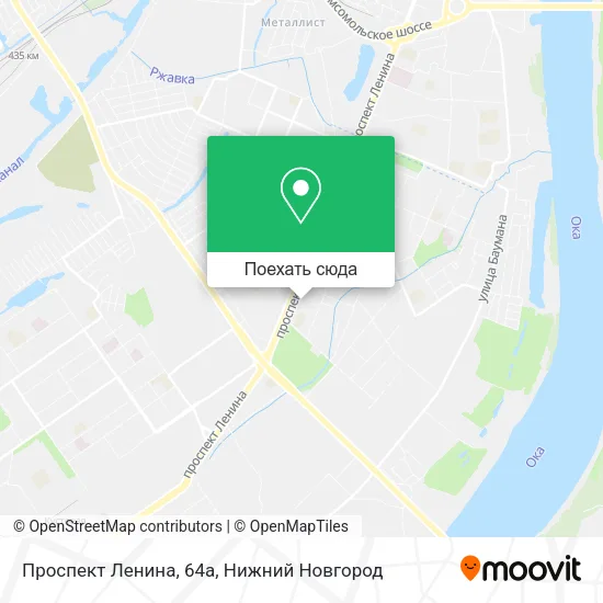 Карта Проспект Ленина, 64а