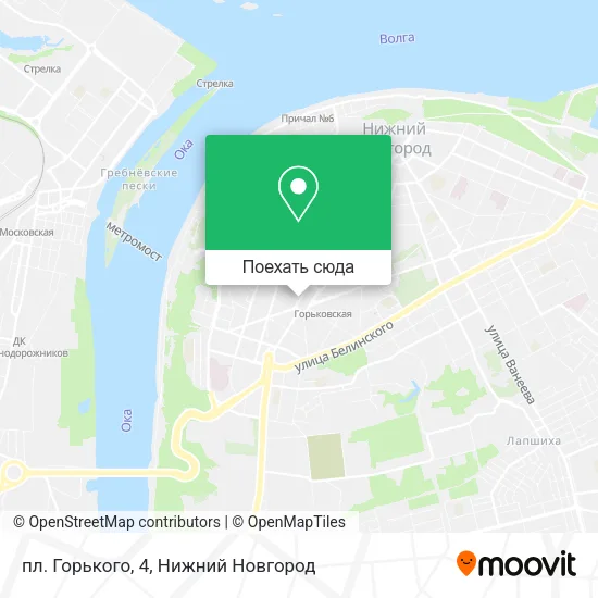 Карта пл. Горького, 4