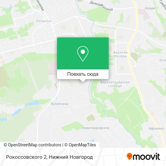 Карта Рокоссовского 2