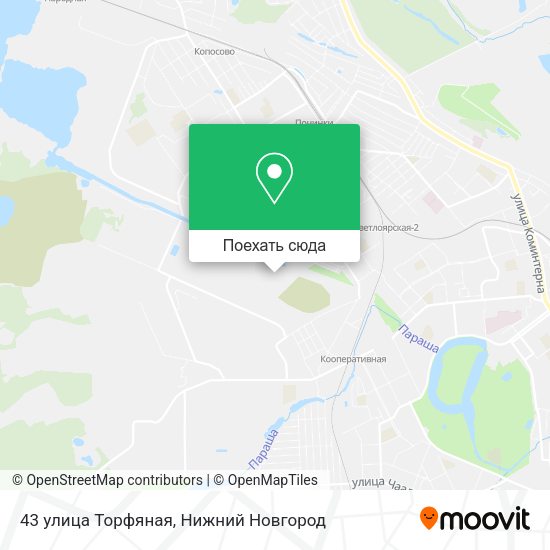 Карта 43 улица Торфяная