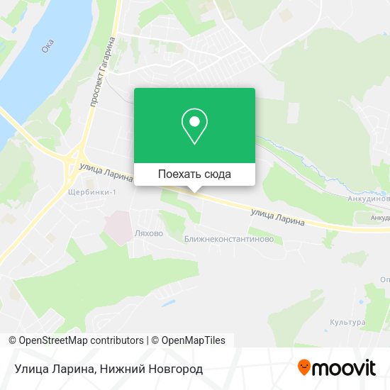 Карта Улица Ларина