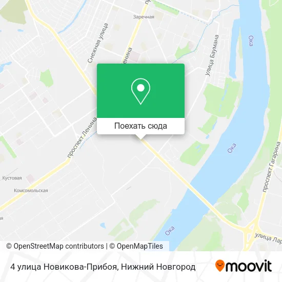 Карта 4 улица Новикова-Прибоя