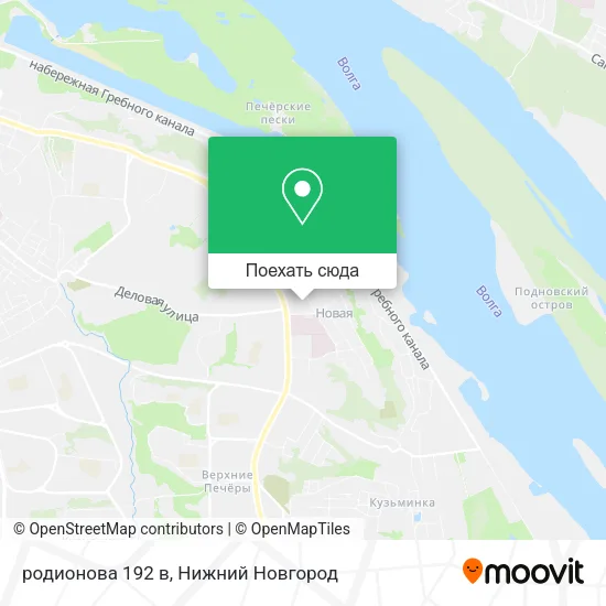 Карта родионова 192 в