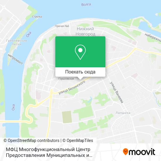 Карта МФЦ Многофункциональный Центр Предоставления Муниципальных и Государственных Услуг