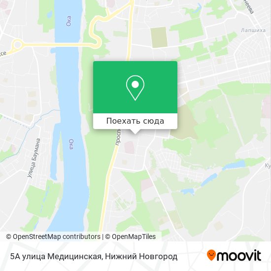 Карта 5А улица Медицинская