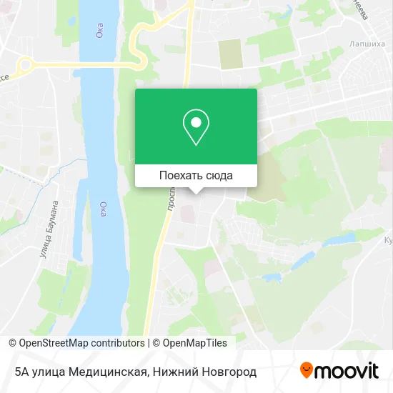 Карта 5А улица Медицинская