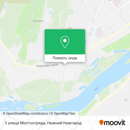 Карта 3 улица Мостоотряда