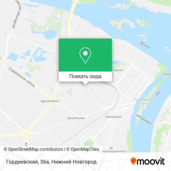 Карта Гордеевская, 36а