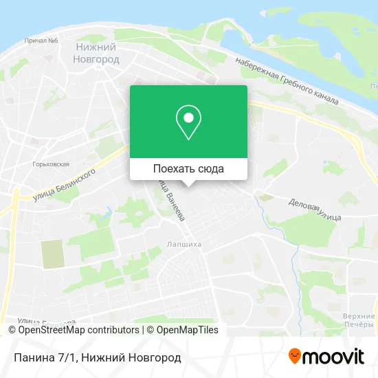 Карта Панина 7/1