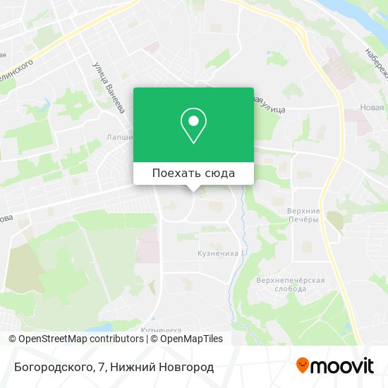 Карта Богородского, 7