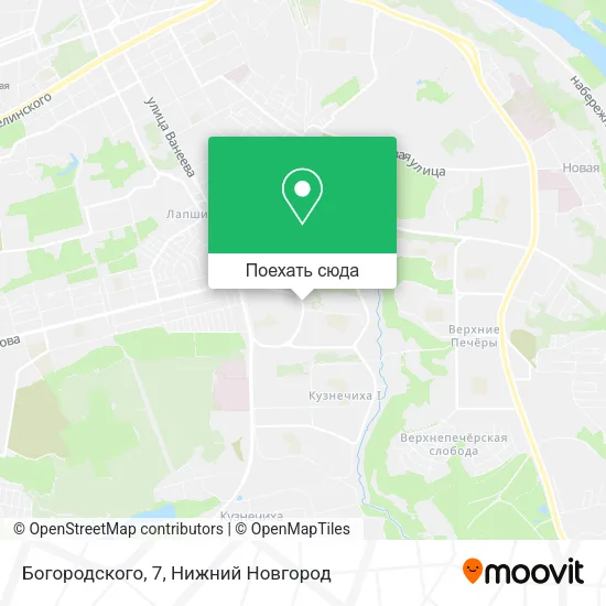 Карта Богородского, 7