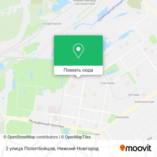 Карта 2 улица Политбойцов