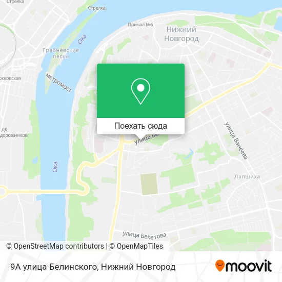 Карта 9А улица Белинского