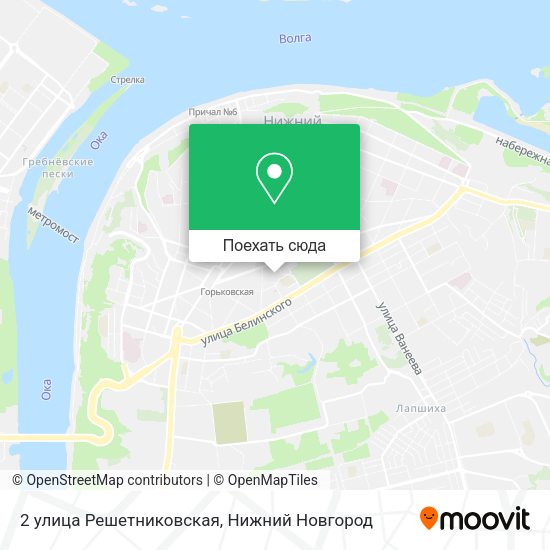 Карта 2 улица Решетниковская