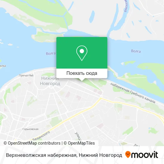 Карта Верхневолжская набережная