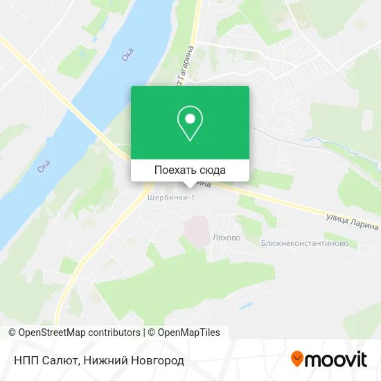 Карта НПП Салют